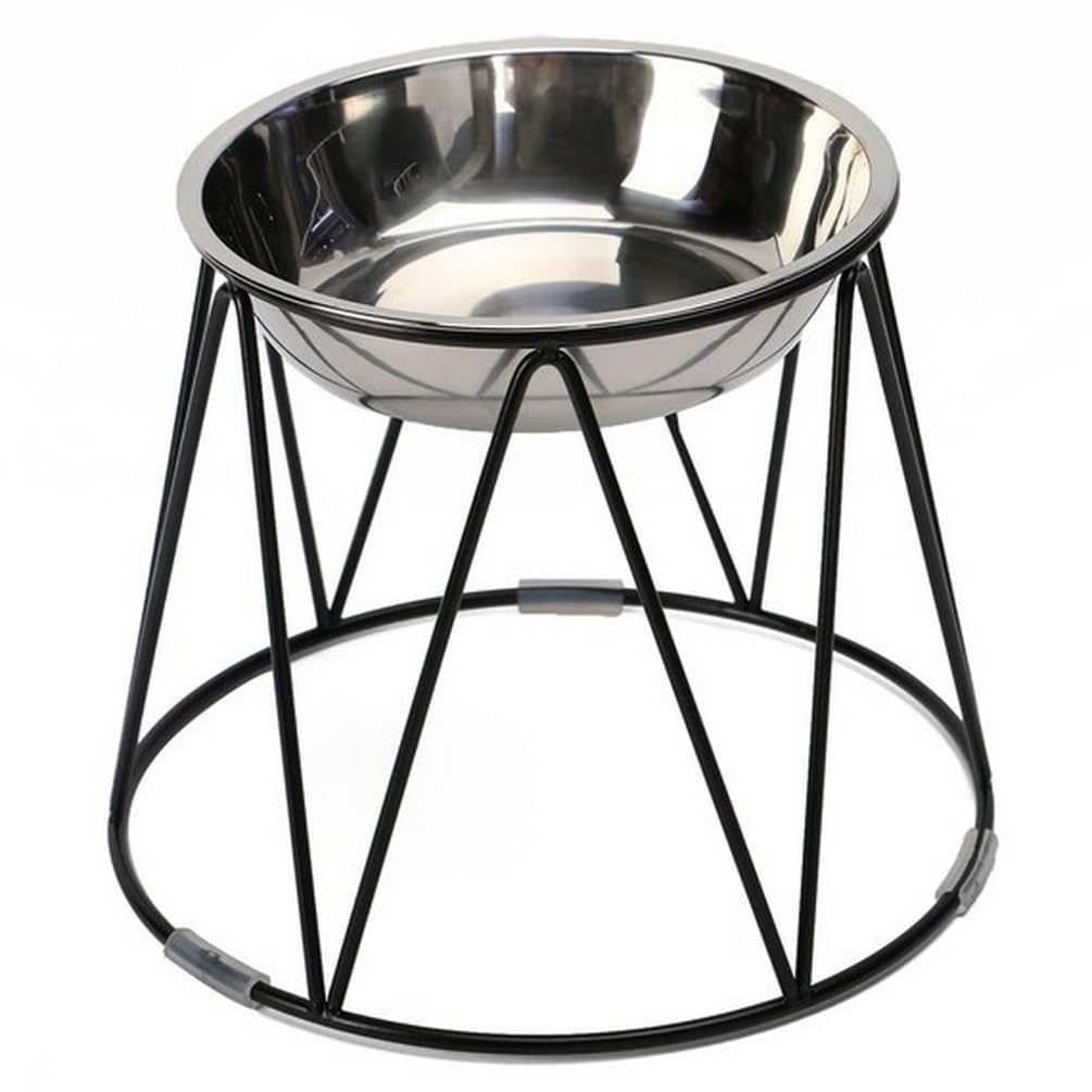 Amazon.co.jp: ニトリ ワイヤースタンド ステンレス フードボウル LL