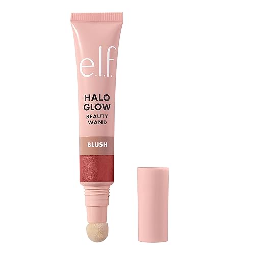 e.l.f. Halo Glow Blush Beauty Wand, Liquid Blush Wand For Radiant, Flushed Cheeks, Infused With Squalane, Vegan & Cruelty-free, Rosé You Slay - Rosé You Slay - 0.33 Fl Oz (Pack of 1)