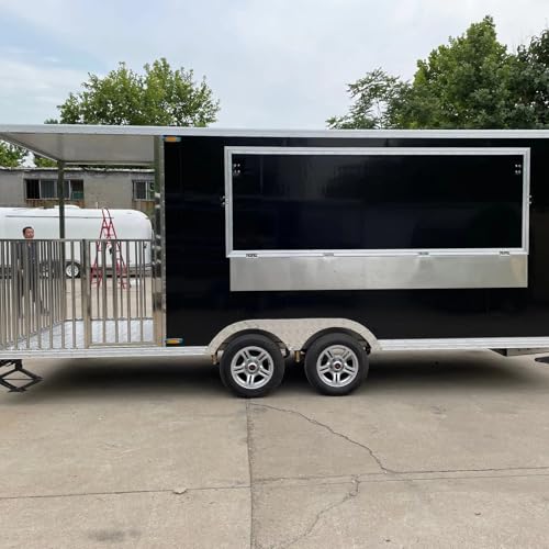 Fully Equipped Food Trucks For Sale - Turnkey Mobile Kitchen Trailers With St...