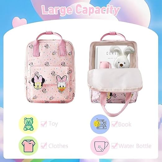 MN Backpacks Kindergarten Girls Boys, Girls School Bag for Aged 3-12 Years, Toddler Backpack, Children's Backpack, the Great School supplies for Kids.
