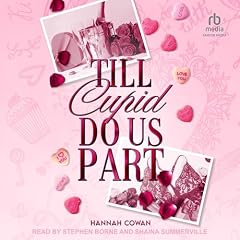 Diseño de la portada del título Till Cupid Do Us Part
