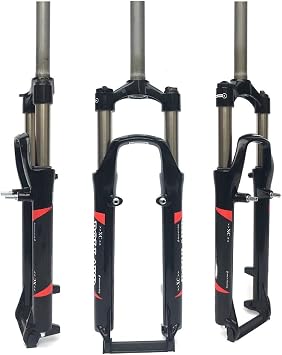 Mountain Bike Front Fork Mechanical Fork 26 Inch Dual Purpose Disc V Lockable Adjustment Aluminium Alloy Shock-Absorbing Forks
