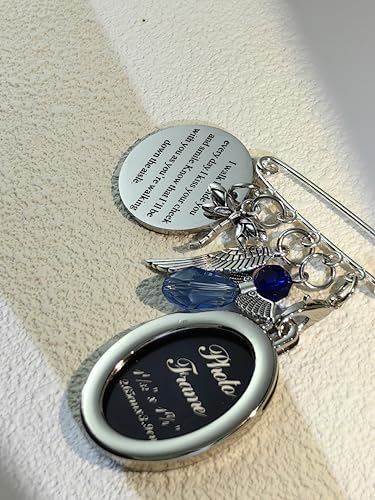 Bouquet Charms for Wedding Memory Wedding Bouquet Photo Charms Something Blue Gift for Bride3