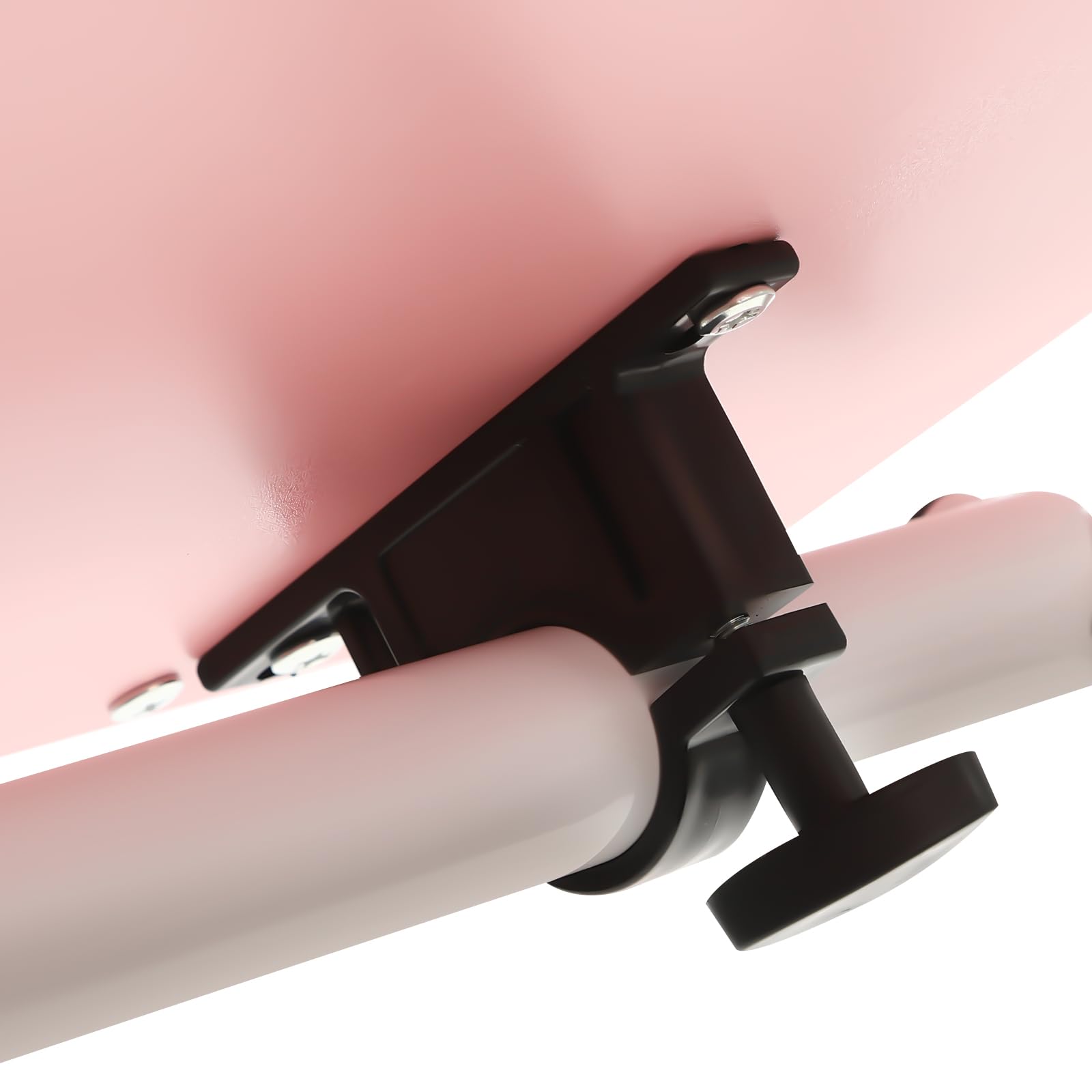 24 Inch Mobile Stand Up Desk Height Adjustable Standing Desk with Wheels Portable Rolling Laptop Table Cart Computer — view 7