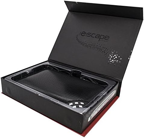 Escape Platinum SPBT627 Bluetooth Speaker Alarm Clock inside its open box