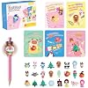 DG-Direct 30 Pack Valentines Day Cards with Mini Spinning Pencil Top Toys & 24 Pack Mini Camera Toys