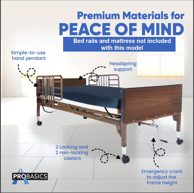 Close-up of bed frame connection points