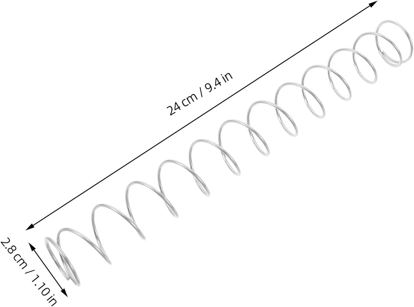 GALPADA 6pcs Garment Steamer Tube Replacement Part, Spring Hose