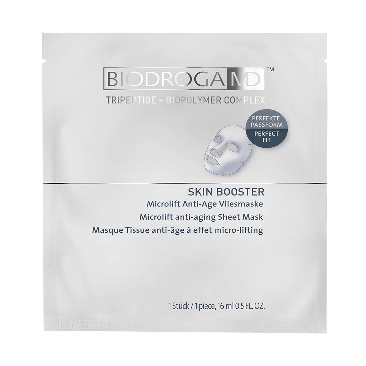 Biodroga MD - Skin Booster Microlift Anti-Age Fleece Mask - Pack of 1