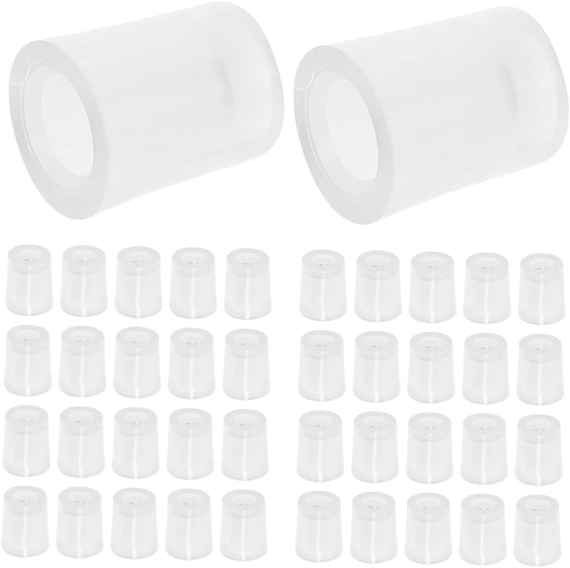 ULTECHNOVO 100 Adattatori per Erogatori Liquidi Profumo Applicatori per Siringhe per Ricarica Precisa Strumenti Portatili per Trasferimento di Liquidi in Viaggio