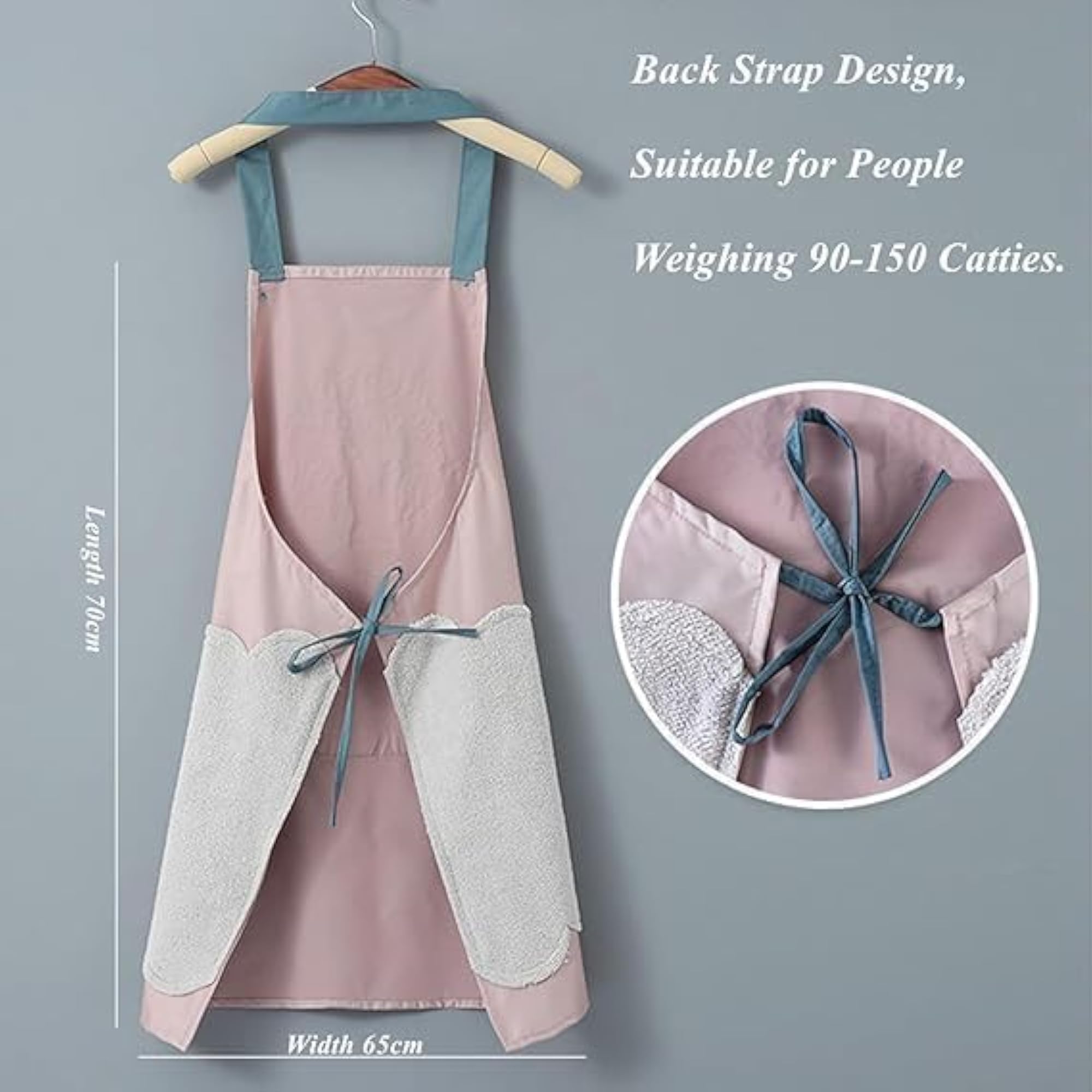Premium Pink Kitchen Apron Pack of 1