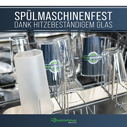 Regenmesser Ersatzglas 35 mm/qm für Frosch, Rabe und Maus inkl. Halterung Niederschlagsmesser Glas Wassermengenmesser