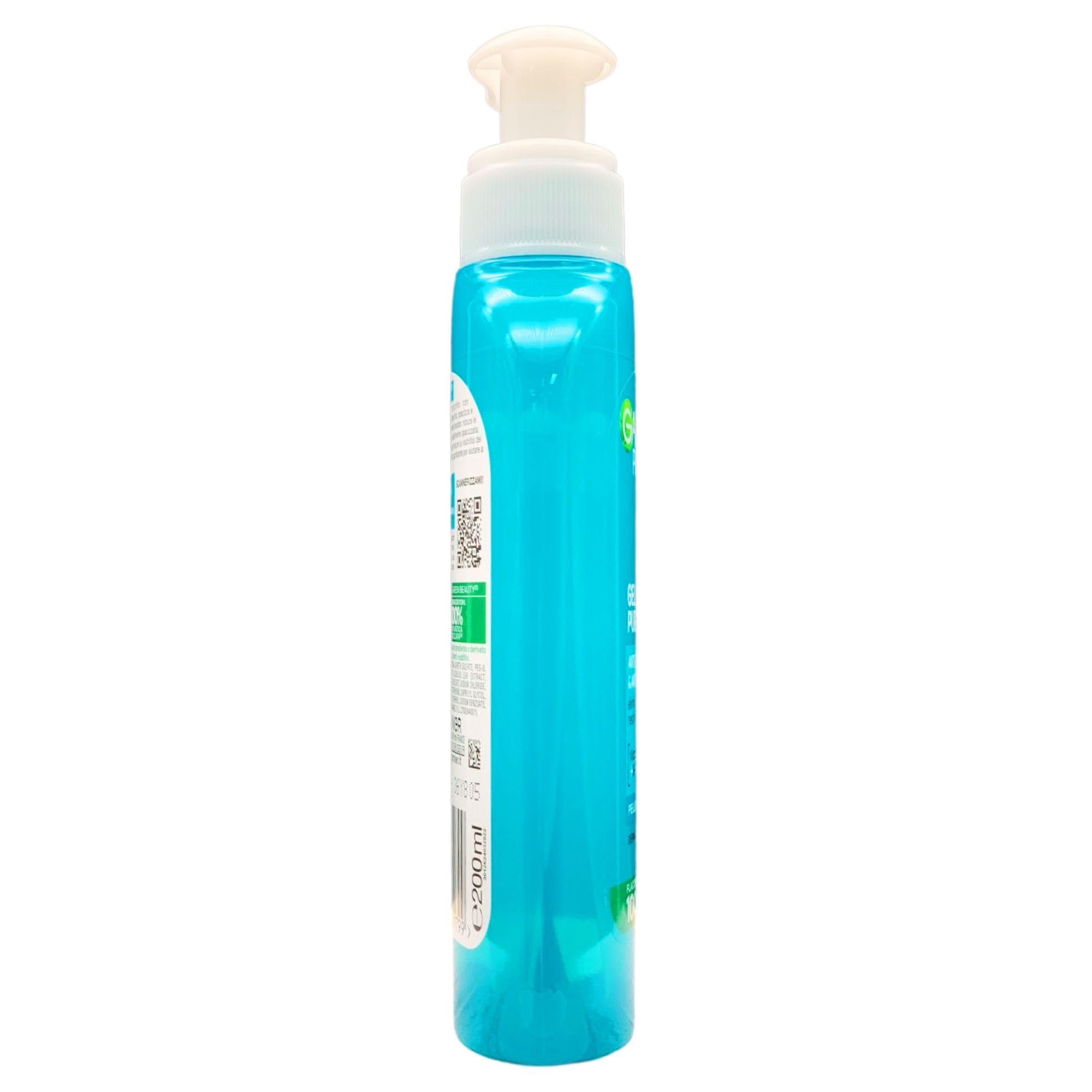 Gel Detergente Purificante, Anti-Lucidità & Anti-Macchie, Elimina Le Impurità e Restringe Visibilmente i Pori. Per Pelli Da Miste a Grasse. Con Niacinamide + BHA(Acido Salicilico) 200ml (6 Flaconi)