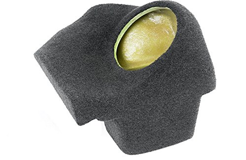 Atrend AFG-112CORV (D) Phantom 2005 and Up C6 Fiberglass Corvette 10-Inch Single Sealed Vehicle Specific Subwoofer Enclosure (Charcoal)