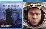  Surviving Space & Wilderness Collection Martian Matt Damon & The Revenant Leonardo DiCaprio 2-Blu Ray Bundle Double Feature