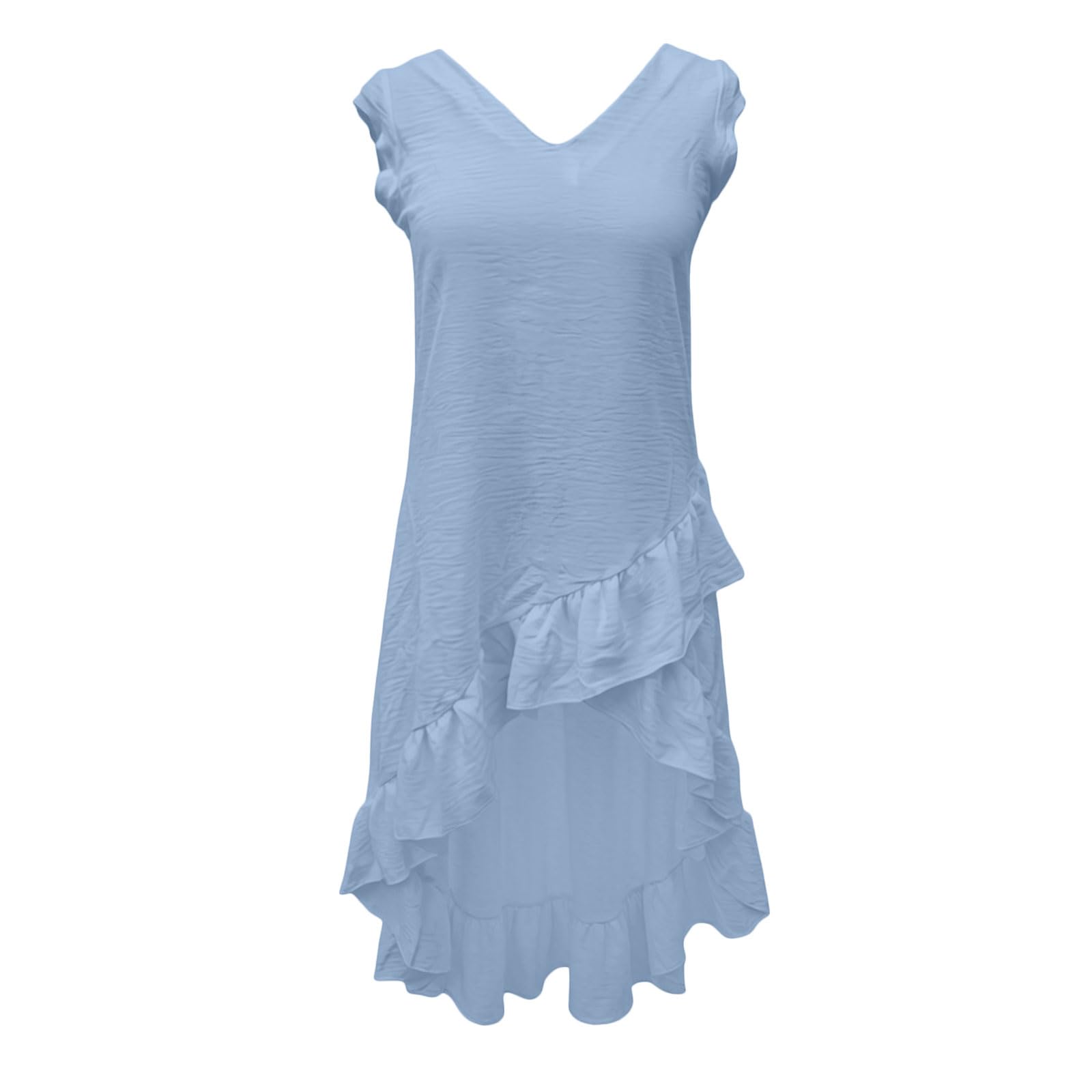 Vestiti Estivi Donna Cotone Elegante e Raffinato Abito Estivo Casual da Donna, Adatto per Feste, spiagge, Matrimoni e Banchetti. Abito Elegante