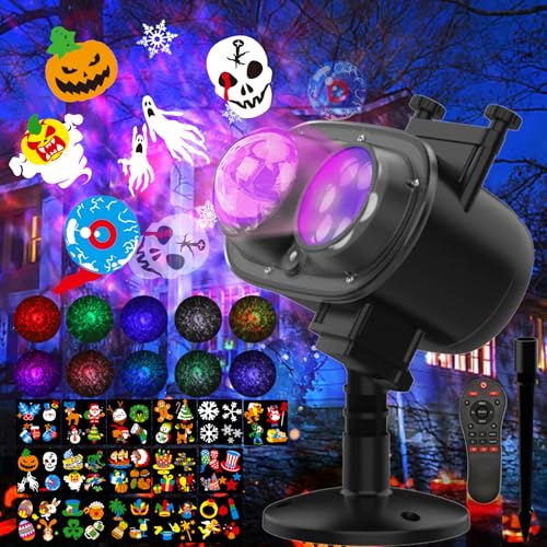 Projecteur de Noël extérieur LED vague d'eau IP65 pour décoration de jardin - 4