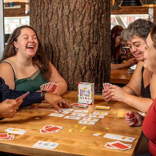 Romi Rami | Rummy Inspired Card Game | Ages 8+ | 2 to 4 Players | 30 Minutes