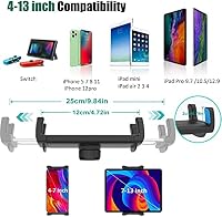 Cuxwill autós tablet tartó szélvédőre 4-13 hüvelykes iPad iPhone Galaxy készülékekhez 3