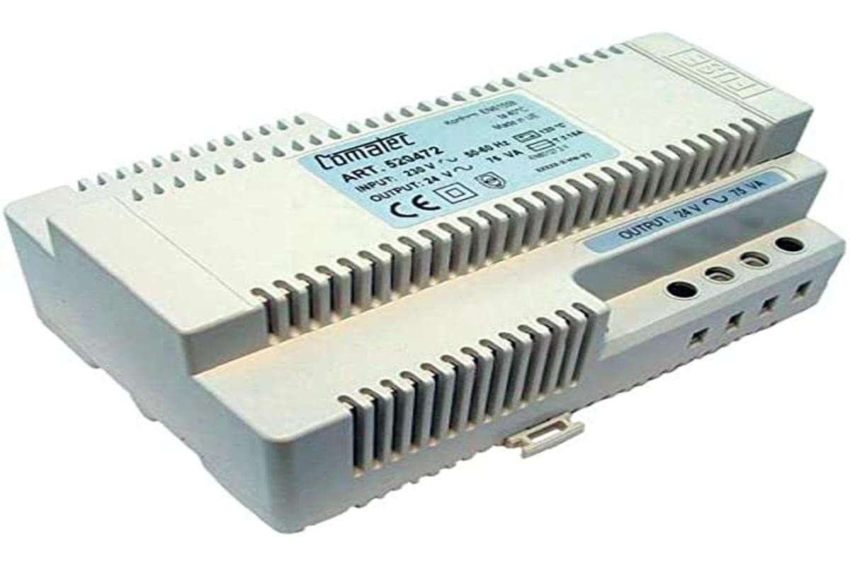 DIN rail power supply, 75VA 24VAC