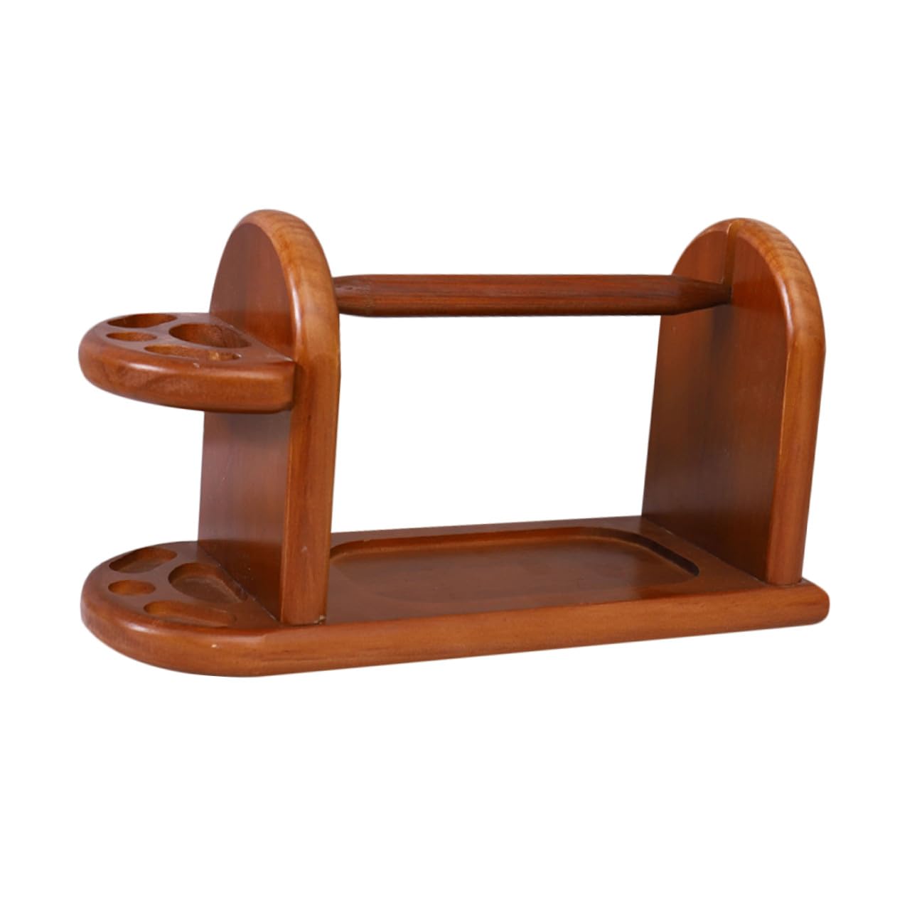 Porte-bobine compact en bois Veemoon pour organiser l'atelier de couture