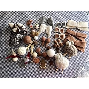 Cute Farm Lamb,Sheep Decoration Christmas Hanging Ornament Sheep Plush (Christmas Tree Decorations) Cute Farm LambSheep Decoration Christmas Hanging Ornament Sheep Plush Christmas Tree Decorations