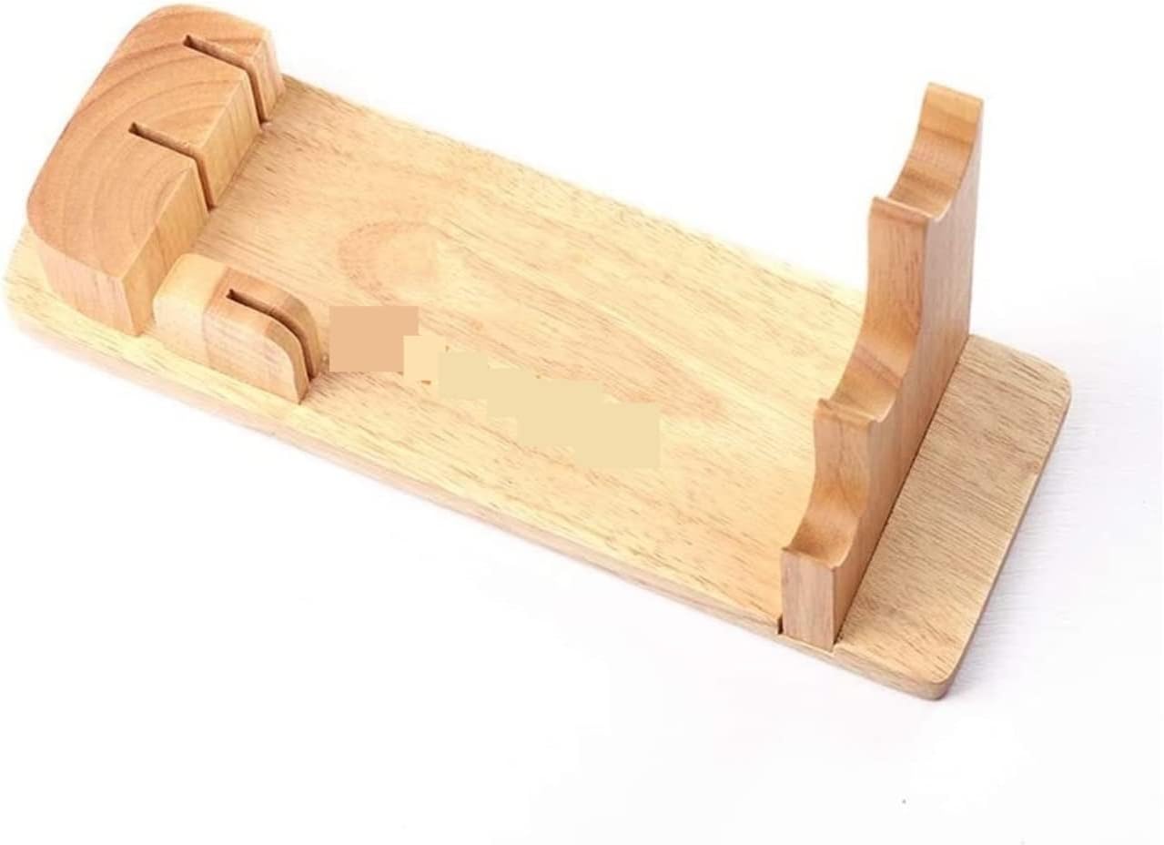 Knife Block Storage Stand Kitchen,Only Selling Cutter Holder,Universal Wood Rack Ventilation for Safe Space Saver Knives Organizer