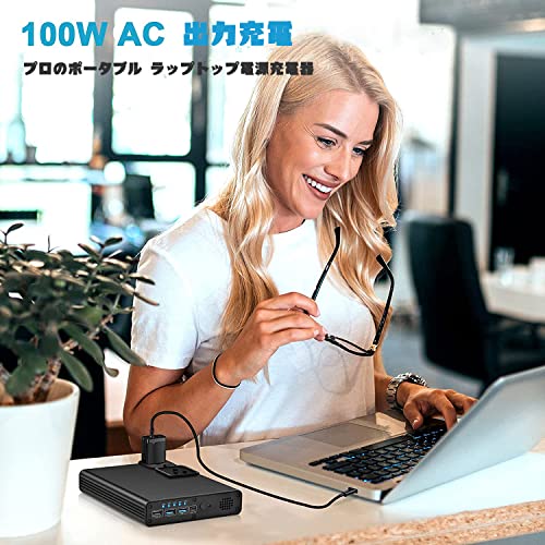 undefined KINGBERIWI ポータブル電源 129Wh/36000mAh AC出力対応 120W(max) PD 60W 急速充電対応 大容量 モバイルバッテリー 車中泊 緊急・災害時バックアップ用電源 MacBook/ノートパソコン (N8) の商品画像 3