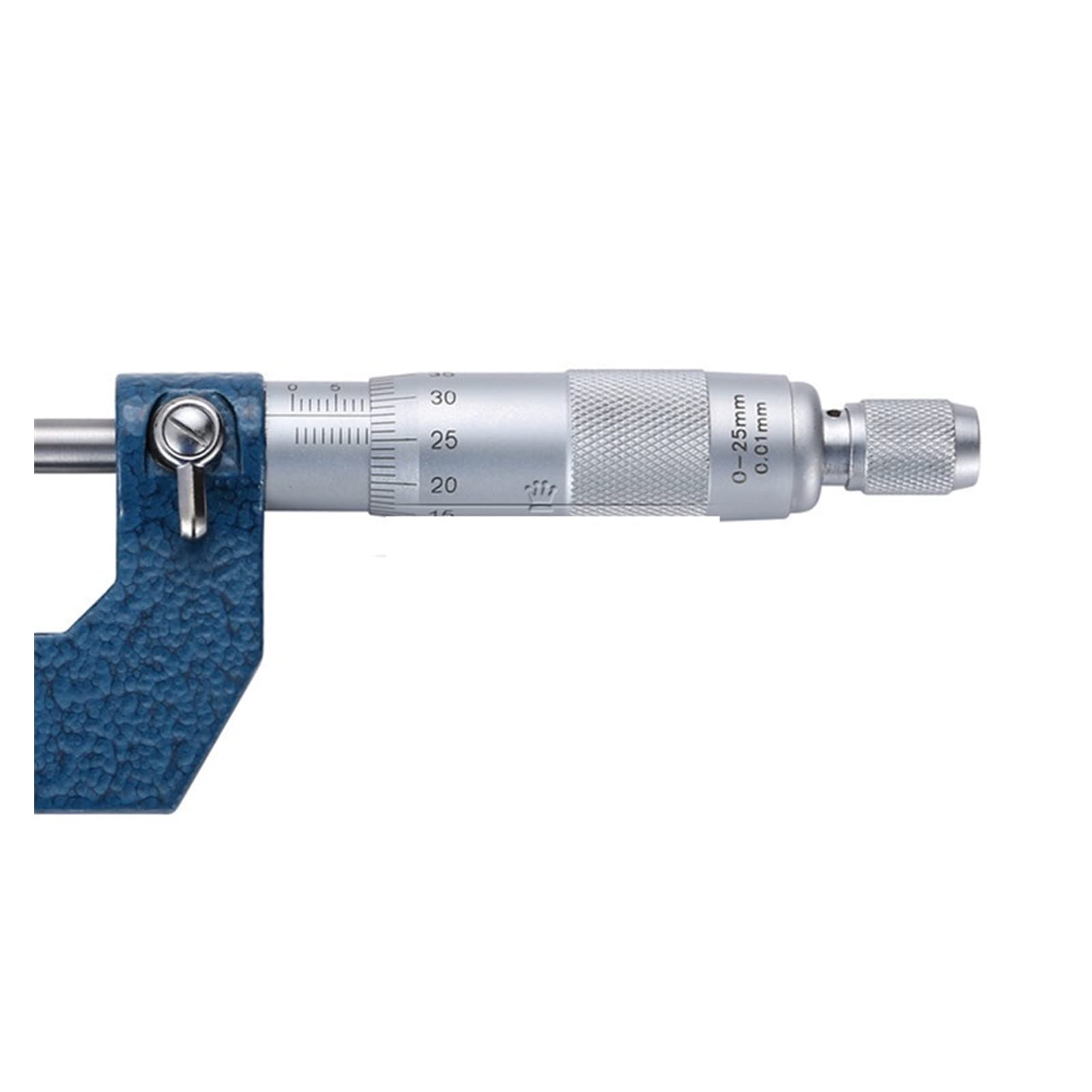 Micrómetros de 0-25mm / micrómetro de calibre de 0,01 mm for medir espesor de tubos y tubos Herramientas de medición de la calibradora Vernier