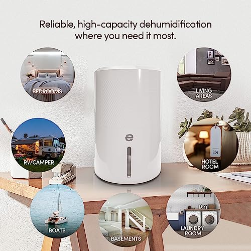 Compact And Powerful Eva-Dry Edv-2400 Dehumidifier | Eliminate Moisture | Energy Efficient | Whisper-Quiet | Portable | Ideal For Home, Office, And Rv #TOP5