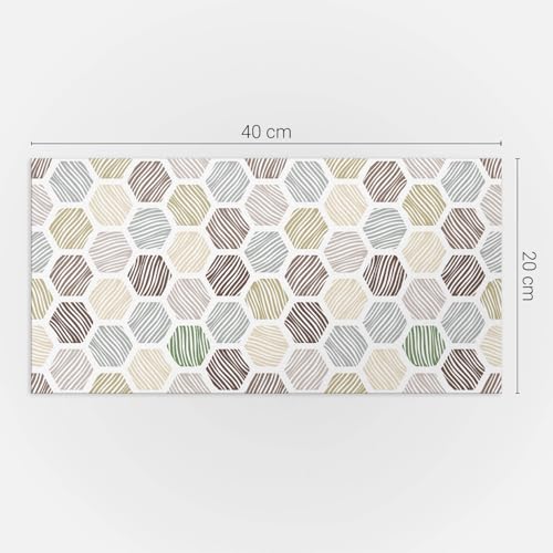Paneles de diseño moderno rectangular 40x20 cm para proyectos de interiorismo 5