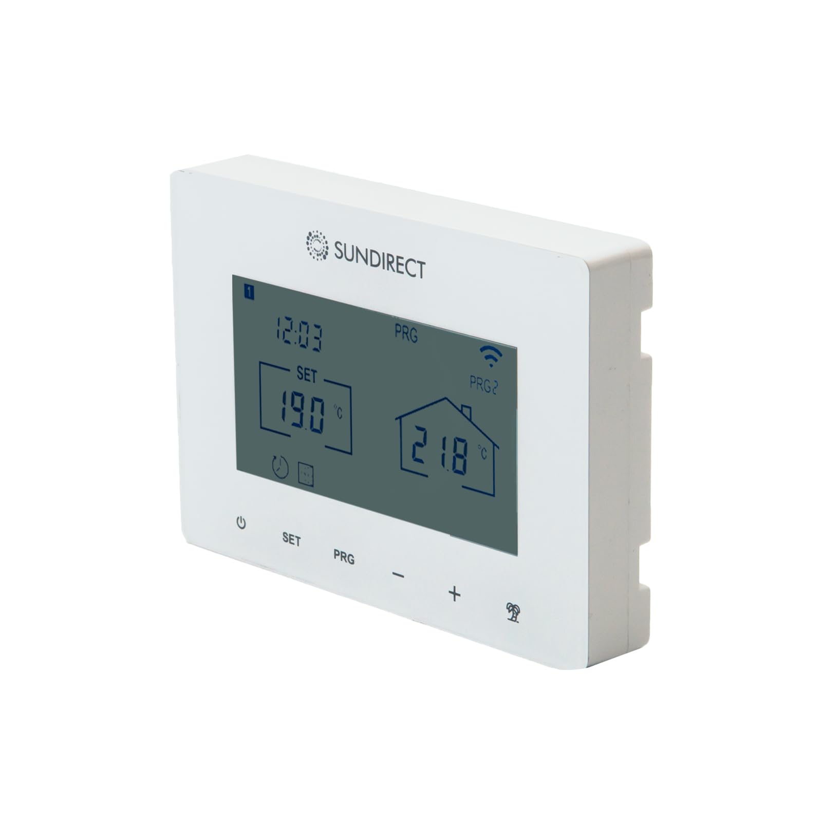 SunDirect Smart2.0 Pro – Termostato inalámbrico – WiFi – Termostato inteligente – Pantalla táctil APP Control de pared empotrado