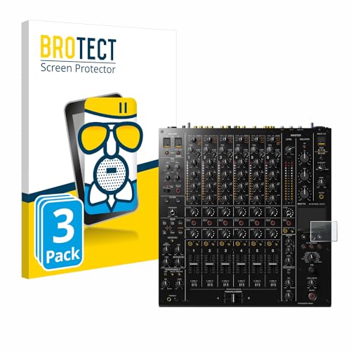 brotect Anti-Glare Glass Screen Protector Matte for Pioneer DJM-V10 (3 Pack) - Anti-Scratch 9H Protection Film