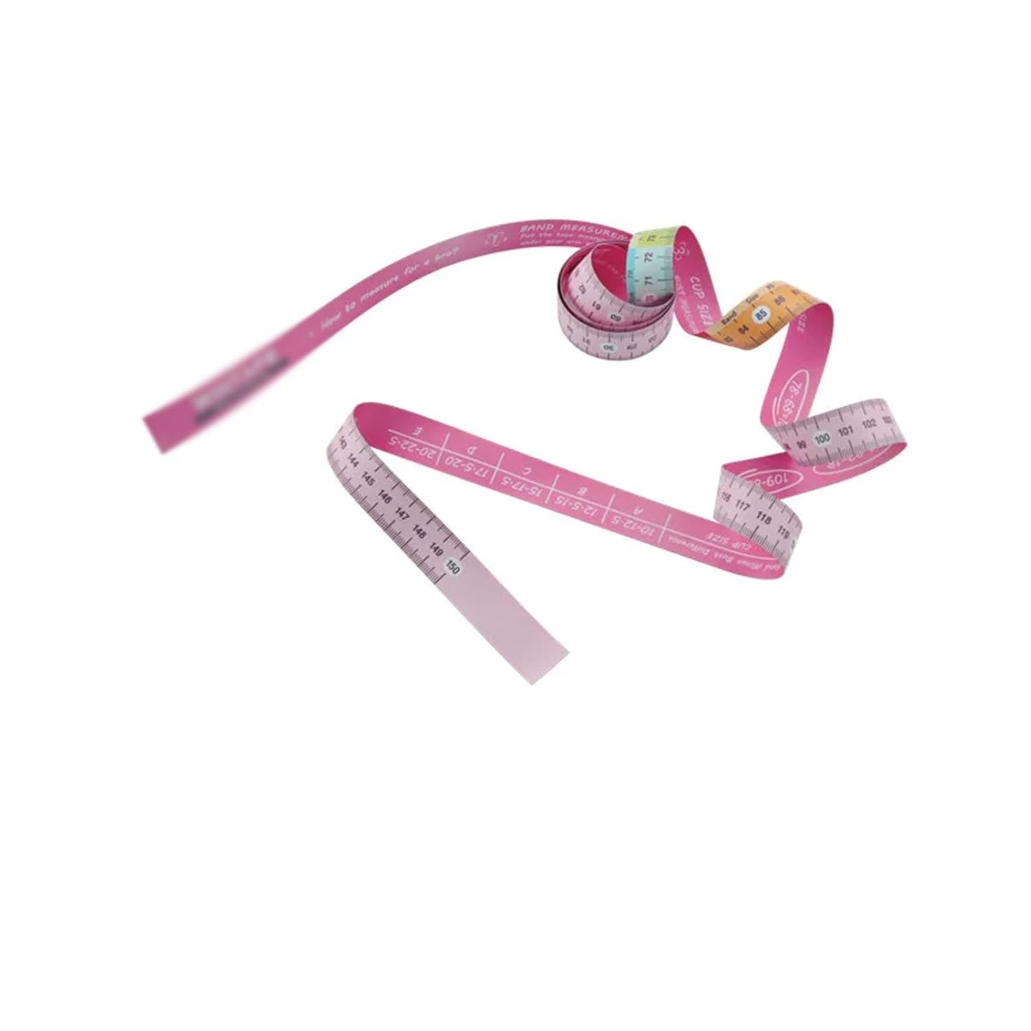 Cinta métrica portátil, Cinta métrica Suave Abs, Cintas métricas de 60 pulgadas/150 Cm para Telas, Cinta métrica Corporal para sastres