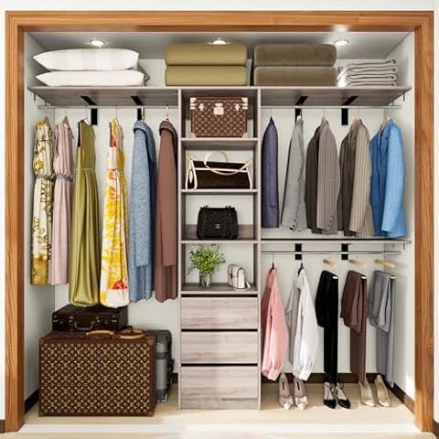 Vomavex 8FT Closet Organizer System Cover