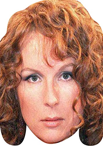 FoxyPrinting Eddie Ab Fab Celebrity Party Celebrity Cardboard Party Face Mask Fancy Dress