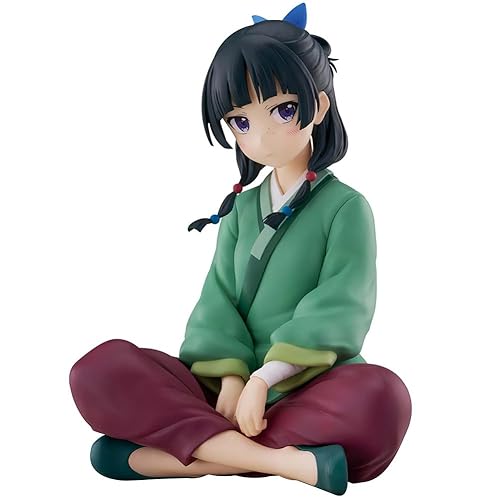 MABAIUDE Maomao Figure Maomao Statue, 9cm Sitting Pose Cute Mao Mao Figure Model Hanfu Version Anime Figurine Collectibles Desktop Decoration Gifts for Fans - Maomao - 9cm