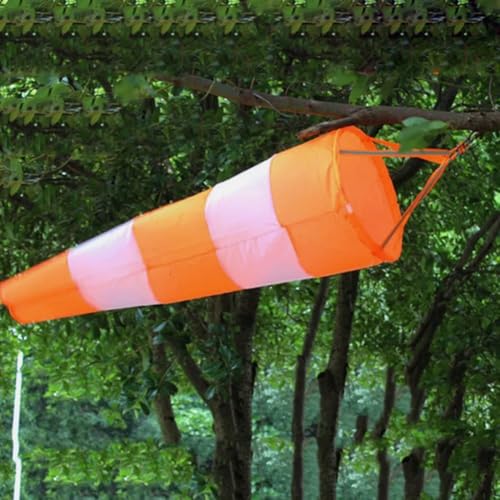 Manga de viento portátil de 1 m para monitoreo de dirección del viento en eventos y sitios de construcción