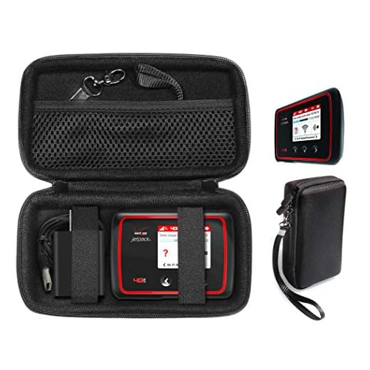CaseSack Case for Verizon MiFi 6620L, 8800L, Jetpack 4G LTE Mobile Hotspot, TP-Link AC750 Wireless Portable Nano Travel Router