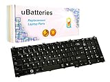 UBatteries Compatible Keyboard Replacement for Toshiba Satellite C650 C650D C655 C655D C660 C670 C675 C675D L650 L650D L655 L655D L670 L670D L675 L675D L750 L750D L755 L755D L770 L770D L775 L775D