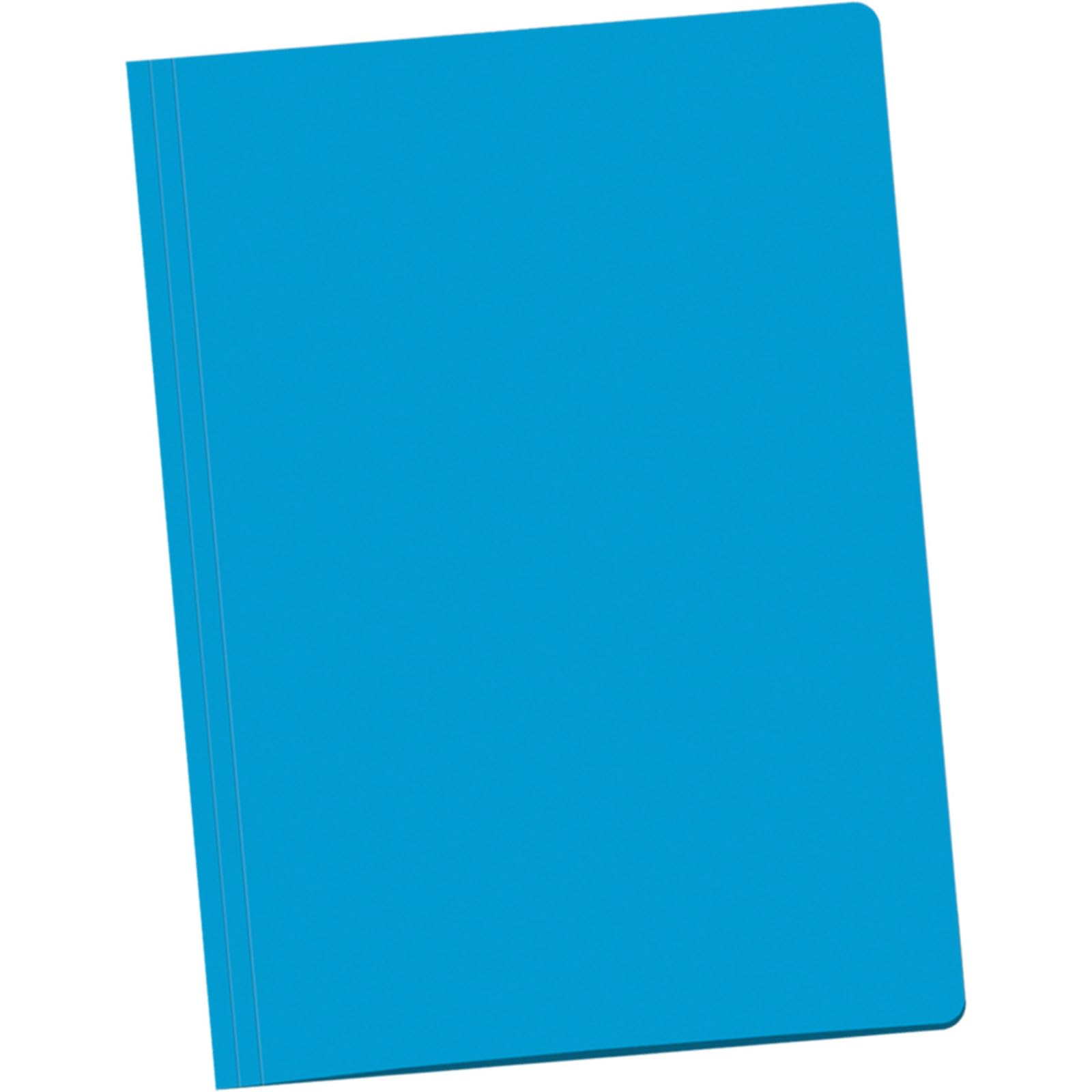 Dohe - Subcarpetas Cartulina (50 uds.) - Tamaño A4 (23x31,5 cm), Para Documentos, Folios, Trabajos, Proyectos, Ranuras para Fástener, Grosor 180 gr/m², Material de Oficina - Azul