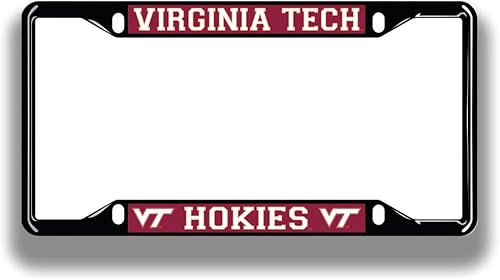 Vista 31 de Elite Fan Shop Marco de matrícula NCAA, color negro