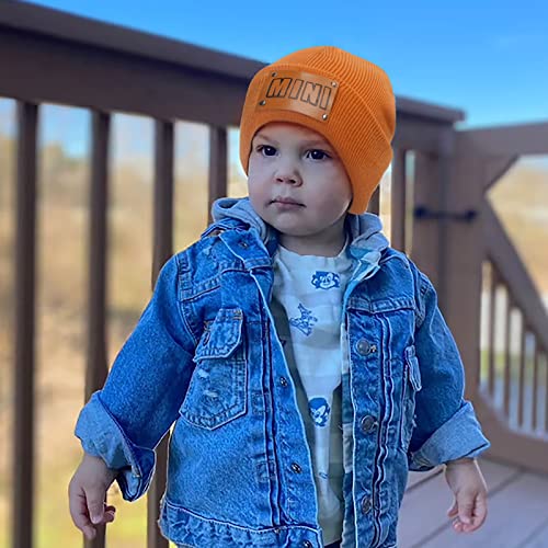 Parent-Child Beanie Hat, Women's Warm Beanie Hats Cute Knitted Caps, Baby Beanie Hat Warm Cap, Men's Winter Earguard Cap3