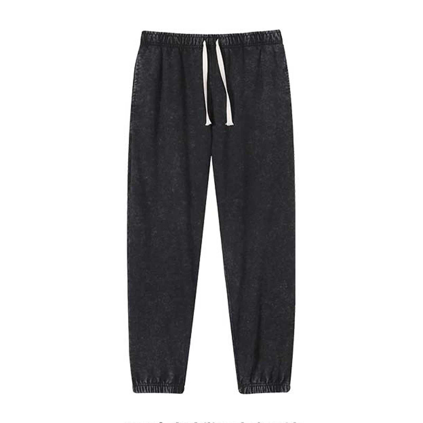 Damen Freizeithose, schwere, Gewaschene, entspannte Passform, Bequeme Alltagshose für Herbst und Winter