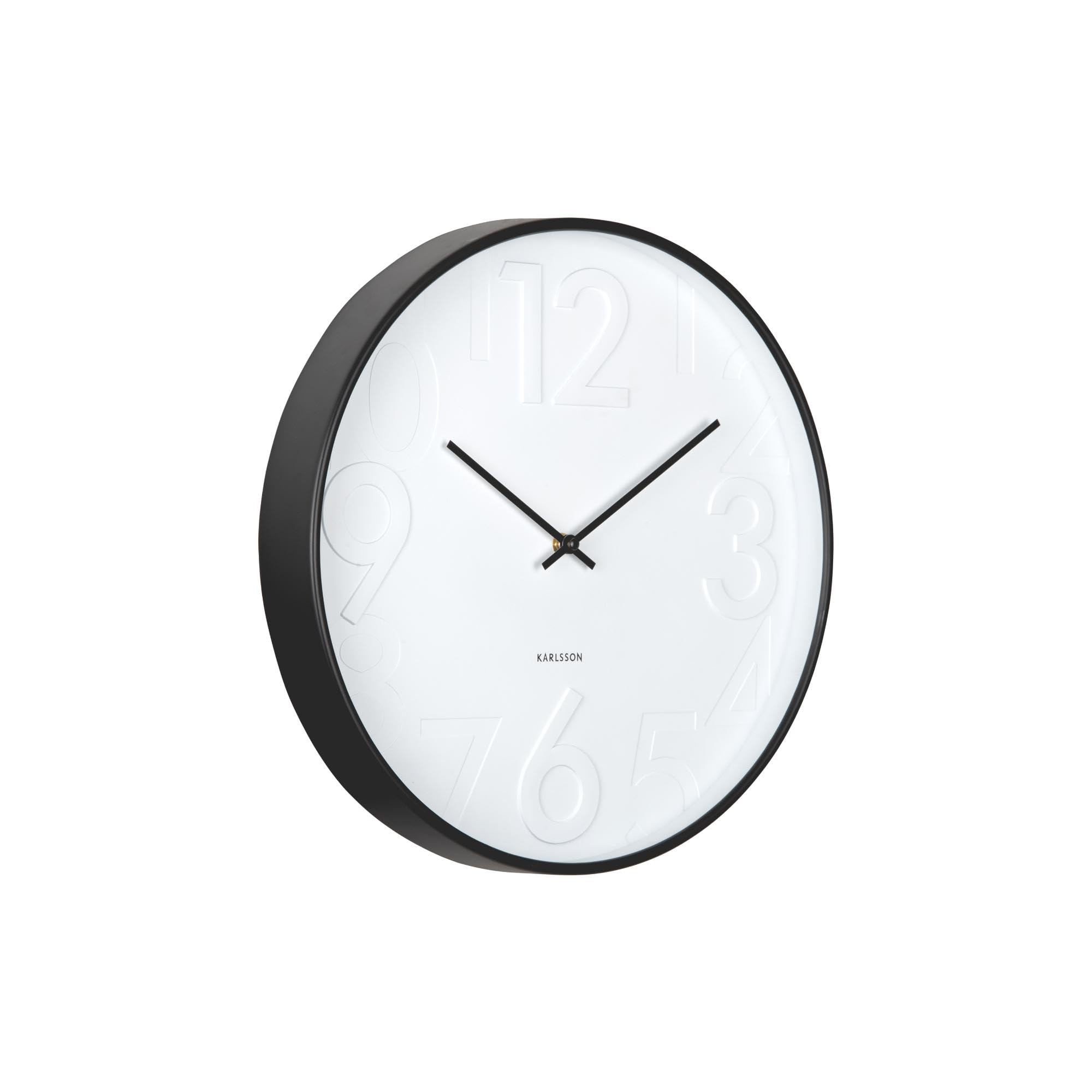 Ayuno Wall Clock Black
