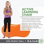 Active Seat Peanut Shaped Bounce Desk Chair, Exercise Yoga Balance Sitting Ball - Image 3