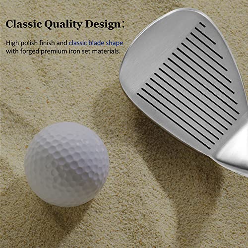 Mile High Life | Entry Level Golf Sand Wedge Sets | Beginner’s Golf Gap Wedge Sets | Lob Wedge Golf Clubs For Men & Women (54/58/62 Degrees Set) #TOP3