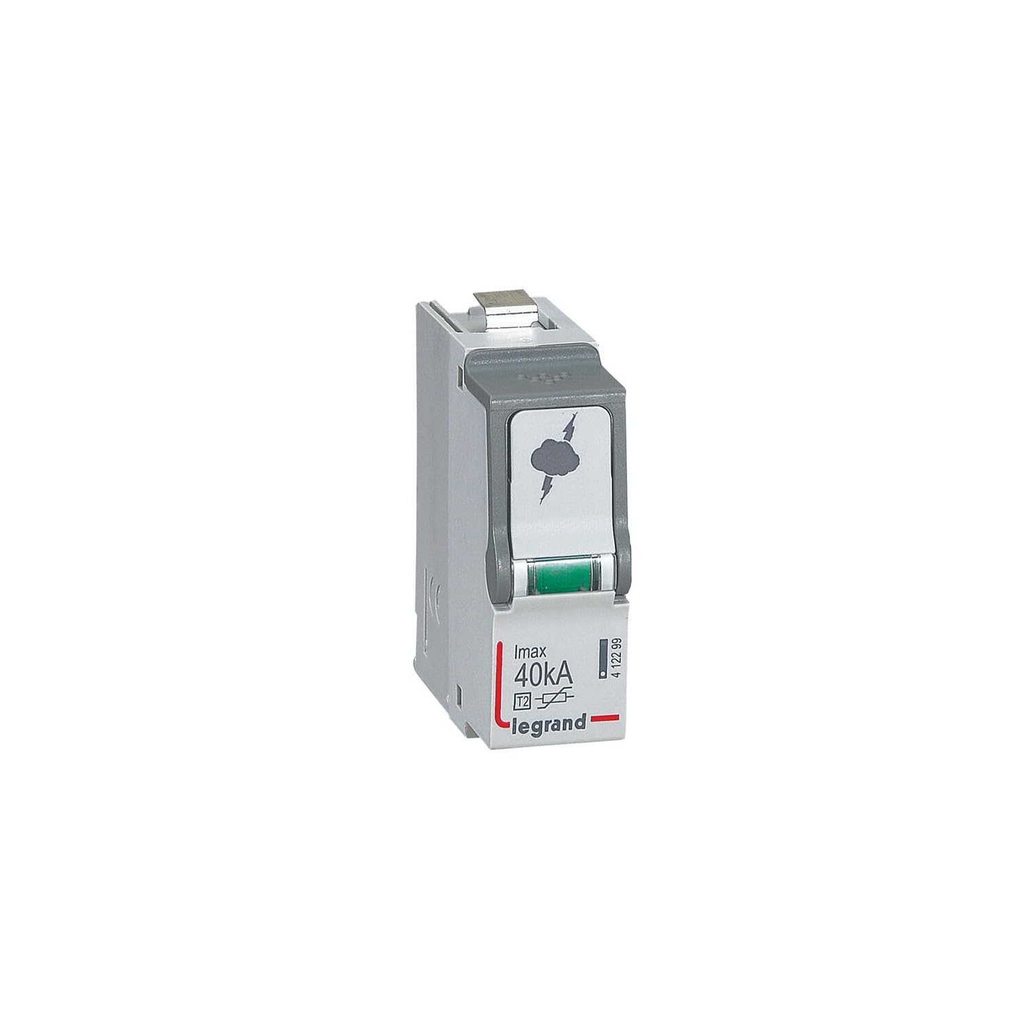 412299 Legrand - Cartouche Pour Parafoudre Unipolaire De Type 2-40ka