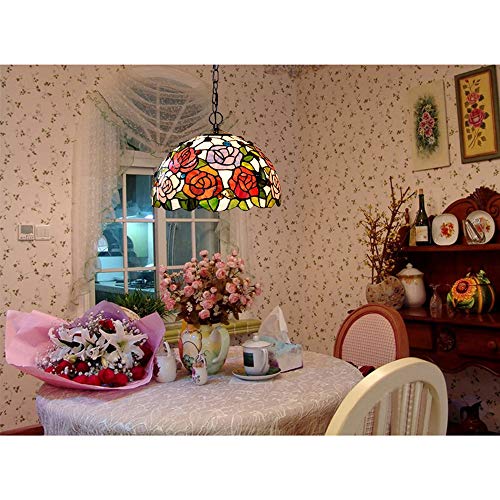 12 Pollice Tiffany Rurale Stile Lampadari Camera