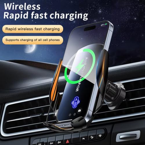 Soporte móvil coche Range Rover con rotación 360 estable para smartphones grandes de 7.2 pulgadas 6